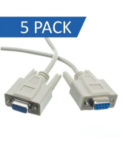 Null Modem Cable (5-Pack)